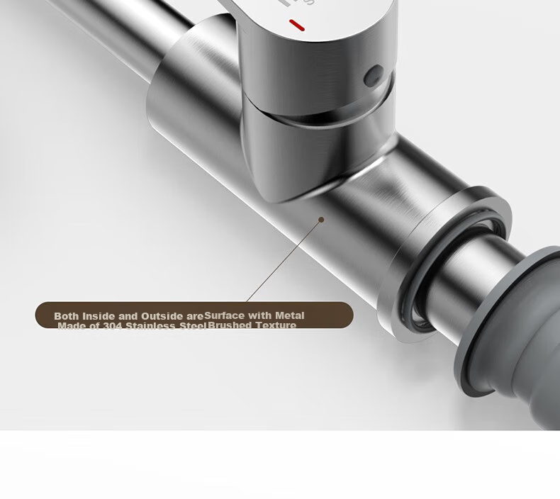 MICOE Kitchen Faucet Series, Pull-Out Type, 304 Stainless Steel, Waterfall Cold And Hot, 360° Rotating, Sink Tap for Vegetable Washing 13