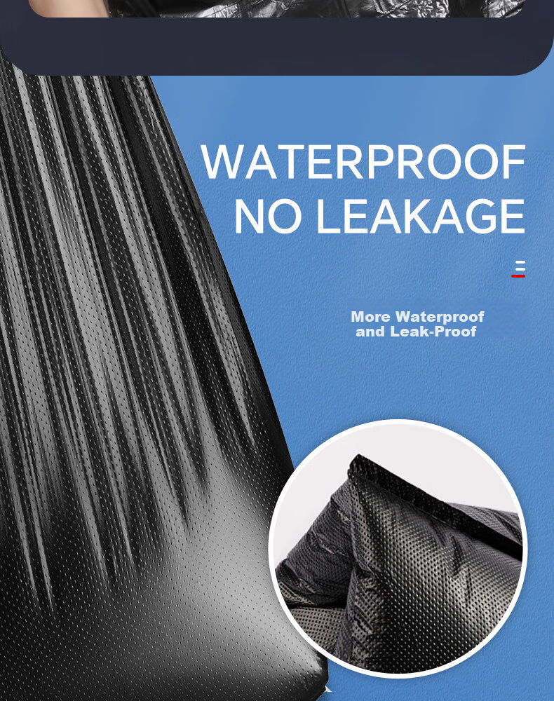 Sodolike Shangdao Vest Property Bag, Black, 120*140cm, 50 Pieces, Single-Sided, 1.5 Microns Thick 6
