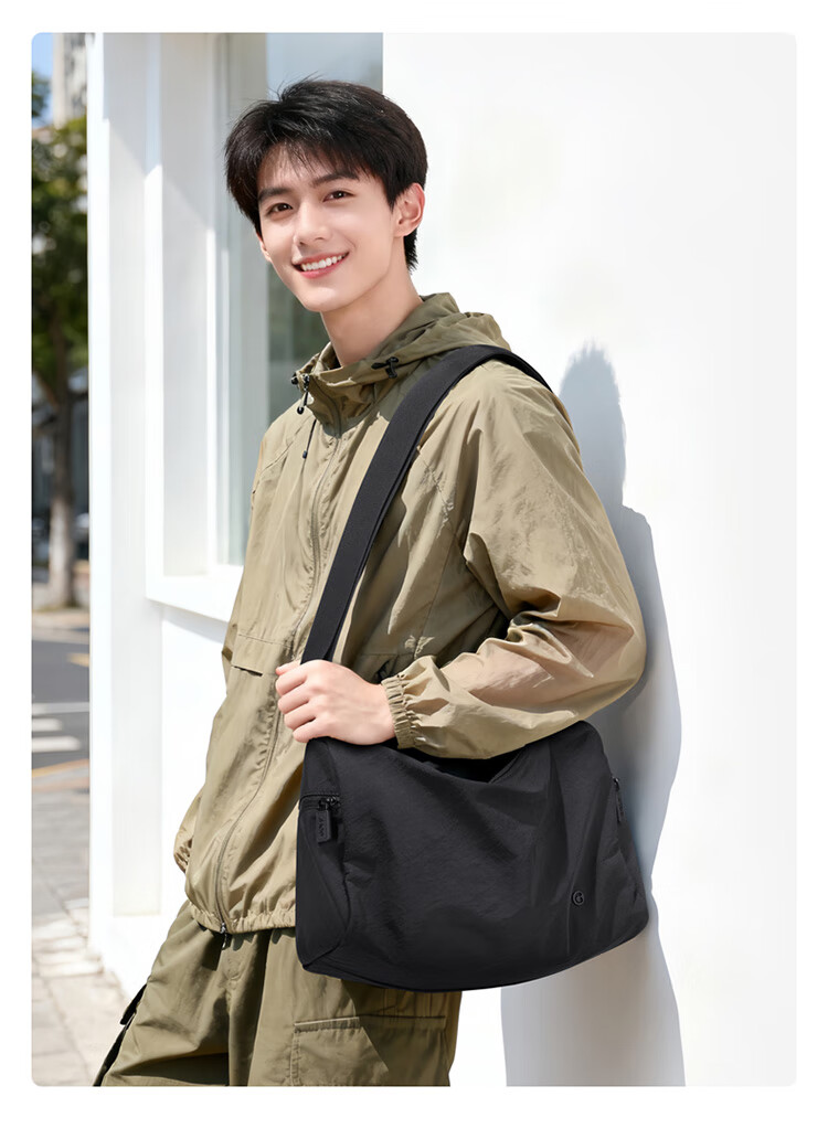 GOLF Men's Casual Single Shoulder Bag Lightweight Water-Resistant Crossbody Bag for Men and Women, Phone and iPad Holder, Cycling and Fitness Bag 11