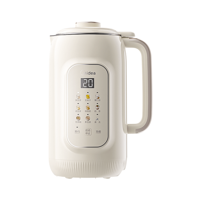 Midea Soy Milk Blender, 1.35L Large Capacity, for 4-5 People, Home Use, 316L Stainless Steel, Multifunctional All-In Juicer And Food Processor, Fully Automatic, No Filtering Or Cooking Required, No Washing Needed, DG05