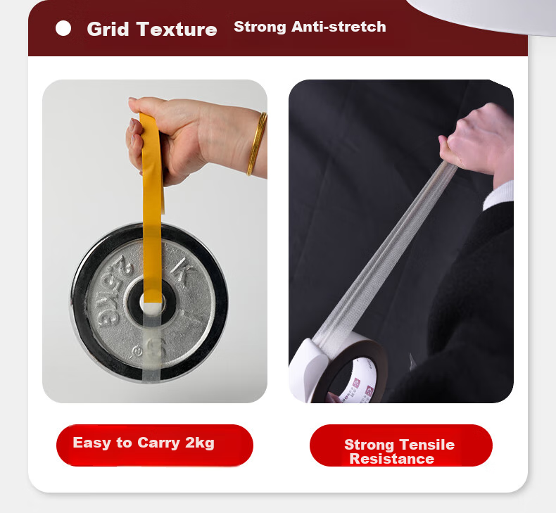 Yongguan Double-Sided Tape, Strong Adhesive, Traceless, White, 2.0cm*15m*1 Roll, Carpet Tape 6