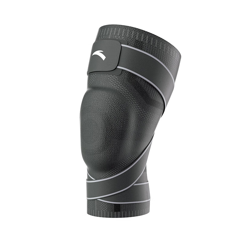 ANTA (ANTA) [JD Exclusive] Knee Support Sports Running Warmth Meniscus Injury Basketball Knee Brace Badminton Black M
