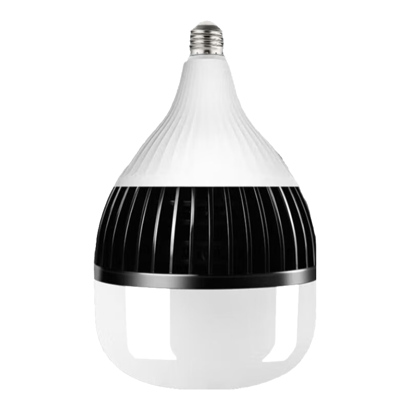 Biuyum LED Bulb Factory Warehouse High-Power Energy-Saving Lamp, High Brightness Fin Heat Dissipation Bulb, E27 Screw Base, 100w Flagship Model, Cool White 6000k