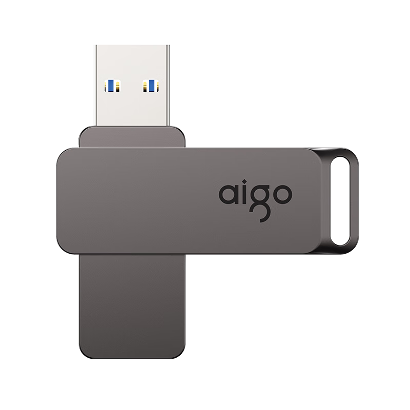 Aigo 128GB USB 3.2 Flash Drive G32 220MB/s High-Speed USB Drive Metal Portable USB Stick for Computer Office