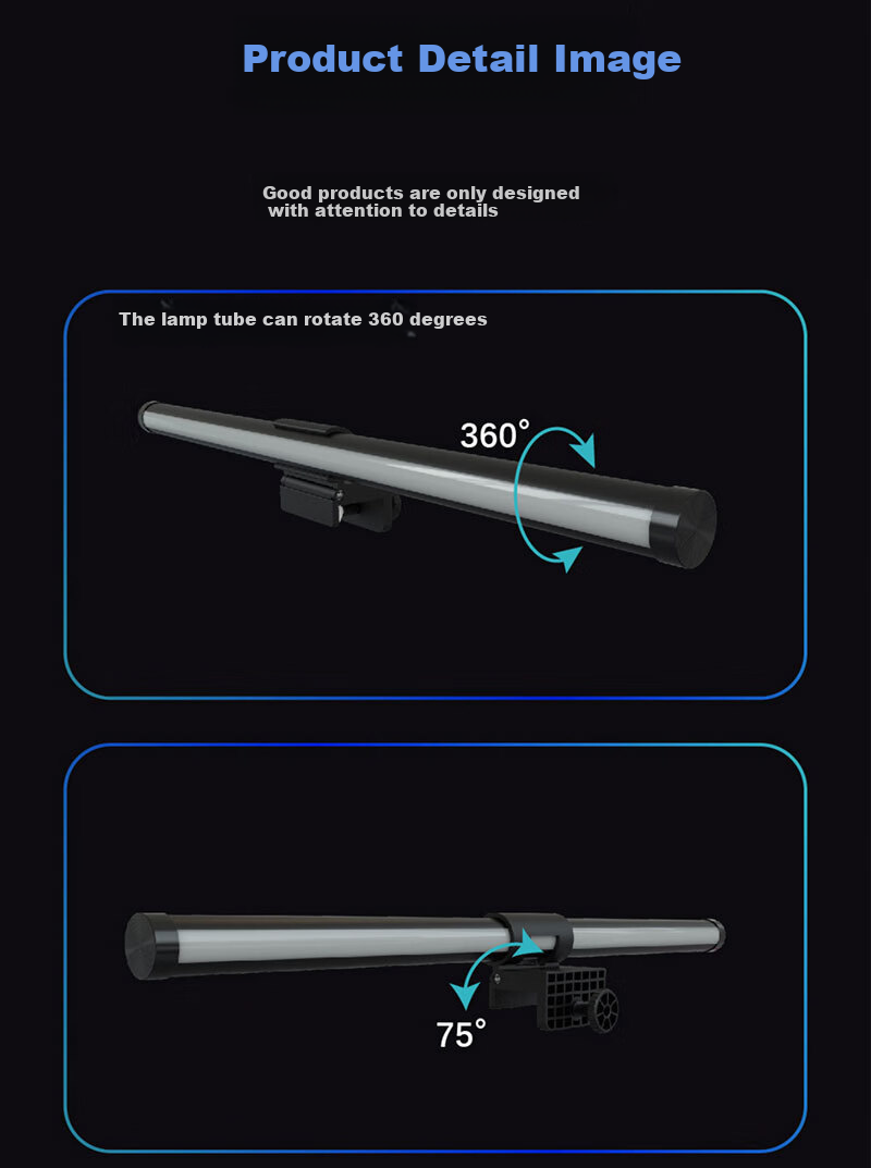 Youhuoda Monitor Screen Hanging Lamp, Laptop And Desktop Eye Protection Lamp, Smart Screen Light for Computer 10