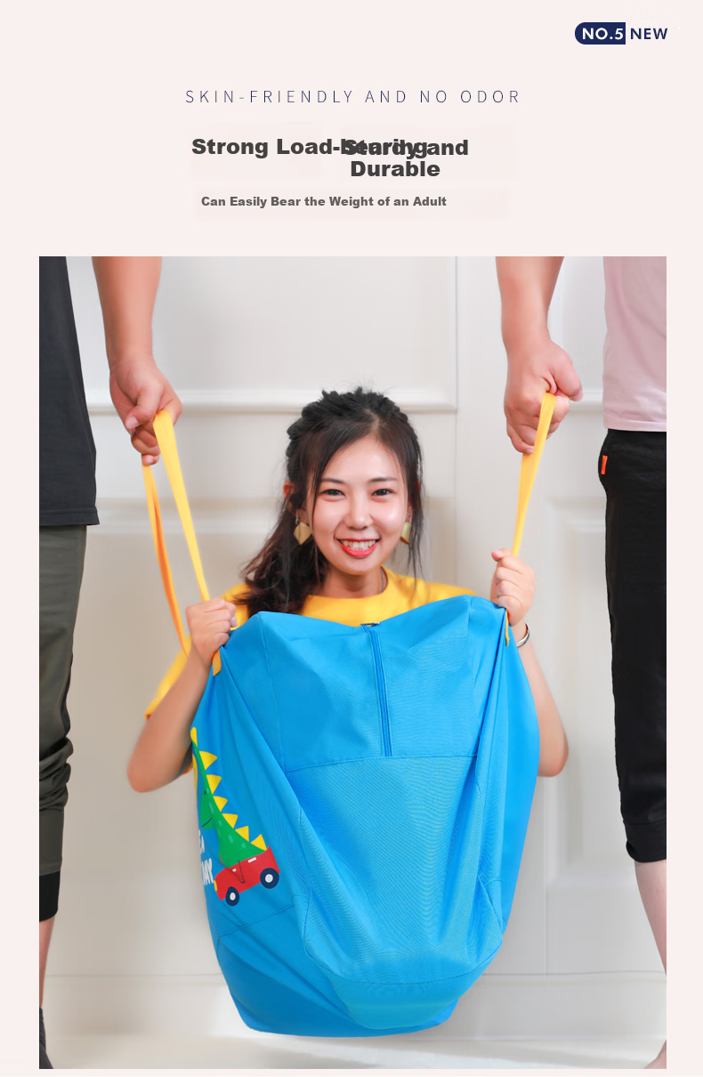 Baicaoyuan Kindergarten Quilt Storage Bag, Thickened Oxford Cloth, Student Cotton Mattress Bag, Children's Handheld Luggage Packing Clothes Bag 7