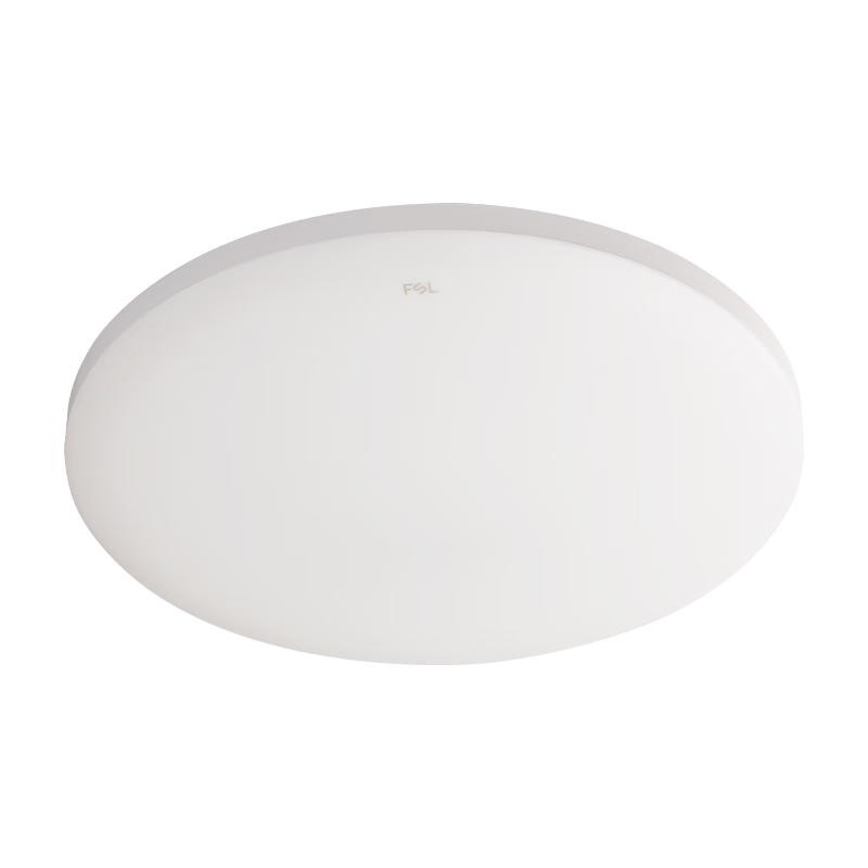 Foshan Lighting (FSL) Microwave Sensor Waterproof Ceiling Light Smart Light Control Dustproof Moisture-proof Mosquito-proof Insect-proof Corridor Stairway Passage Garage Lamp 18W Cool White