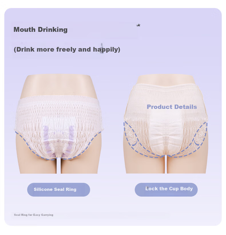 Beishute Cloud Sleep Pants, Ultra-Thin Seamless Antibacterial Night Use Panty-Style Sanitary Napkin, L Size, 4 Pieces, Sold by JD, Sleep Pants 9