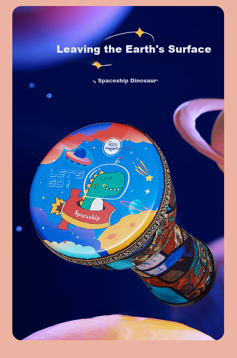 Qiangu African Drum, Children's Large 8 Lightweight Hand Drum, Kindergarten Student Beginner Percussion Instrument, Children's Holiday Gift 7