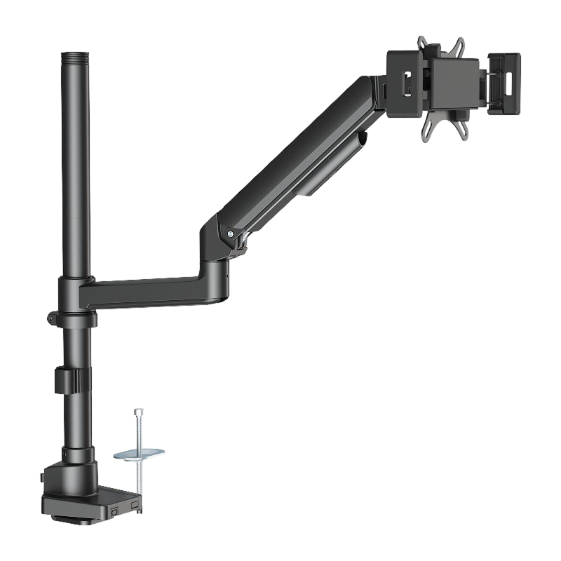 Brateck Beihu Inverted Tablet Stand iPad Computer Inverted Mount Tablet Arm Monitor Bracket Floating Support E350pd+P200 Black