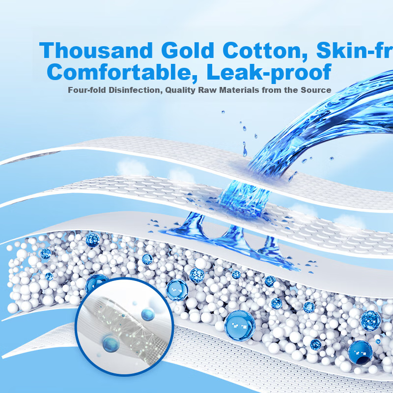 Qianjinjingya Comfortable Pure Cotton Breathable Daytime Sanitary Napkins, 240mm*8 Pieces*10 Packs, 80 Pieces Total. Sold by JD. Sterilization Grade