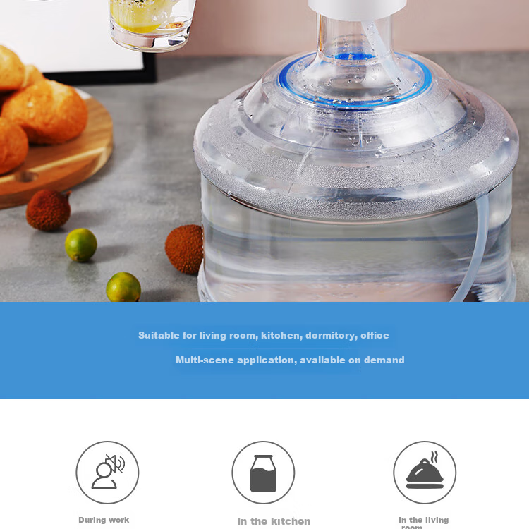 JD Original Bottled Water Pump, Household Office Drinking Water Dispenser Pump, Automatic Electric Water Pump, Sterilized Versio 6