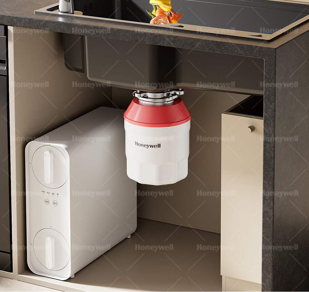 Honeywell Kitchen Waste Disposer Automatic Water Inlet 1200W Smart Brushless Variable Frequency Motor X300U 37