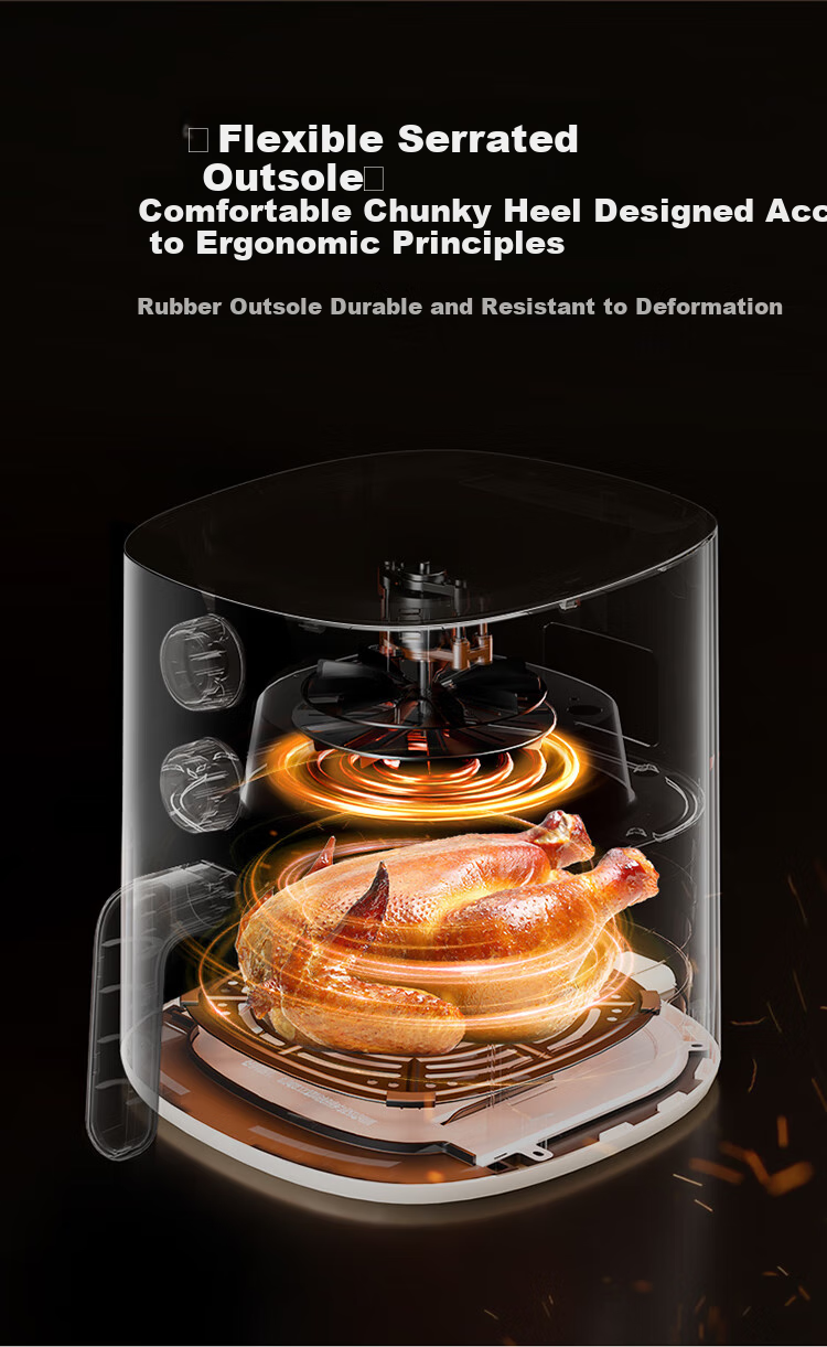 SUPOR Air Fryer with No-Flip Function, Home Automatic Multi-Function Steaming, Baking And Frying All-In Machine with Metal Interior, No Need to Flip Food, Steam Tenderizing And Deep-Frying, KJ42D801 13
