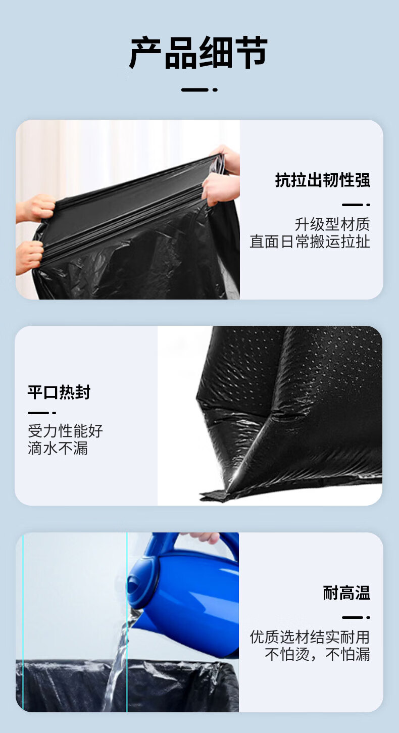 Jiangtingke Double-Layer Press-Ring Trash Can Large 15L Stainless Steel Inner Bucket Household School Mall Hotel KTV Commercial Black 1 Piece 5