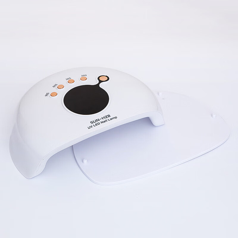 Mingba Nail Lamp Fast Drying Gel Light High Power Dual-Hand Nail Tool Dual Light Source Large Panel No Black Hands 7