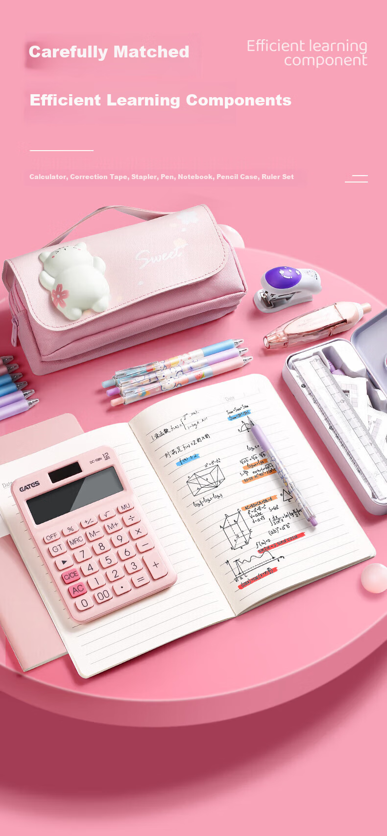 Jinzhi [With Watch] Butterfly Stationery Set, Elementary School Student Supplies, Middle School Children's Day Gift, Back-To Planner, Girls' Journal, Blind Box Birthday Gift Box 6