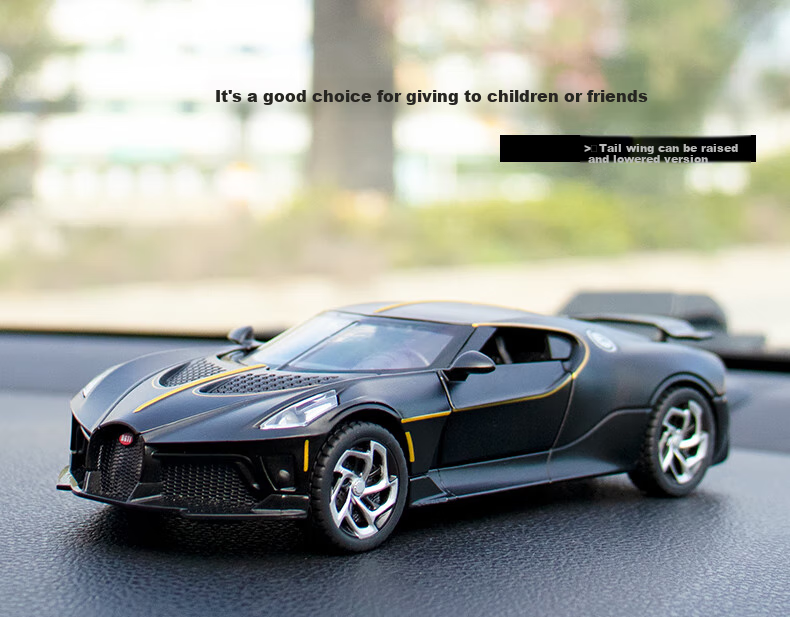 Black Mamba 1:43 Pagani Alloy Car Simulation Model Pull Back Large Toy Gift for Boys and Girls Children 4