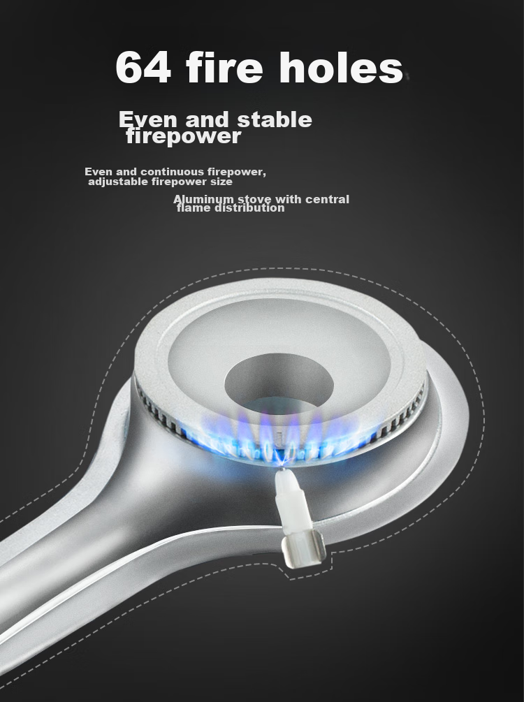 Iwatani Portable Cassette Stove, Outdoor Windproof Camping Gas Stove, Home Hot Pot Cooking Equipment, ZKZ-18F 2