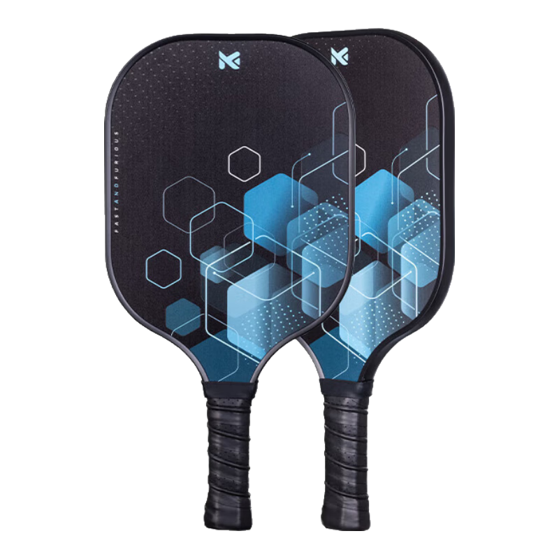 40,000 KM Pickleball Paddle Set PP Honeycomb Core Fiberglass Beginner Learning Pickleball Practice Paddle Lingjie