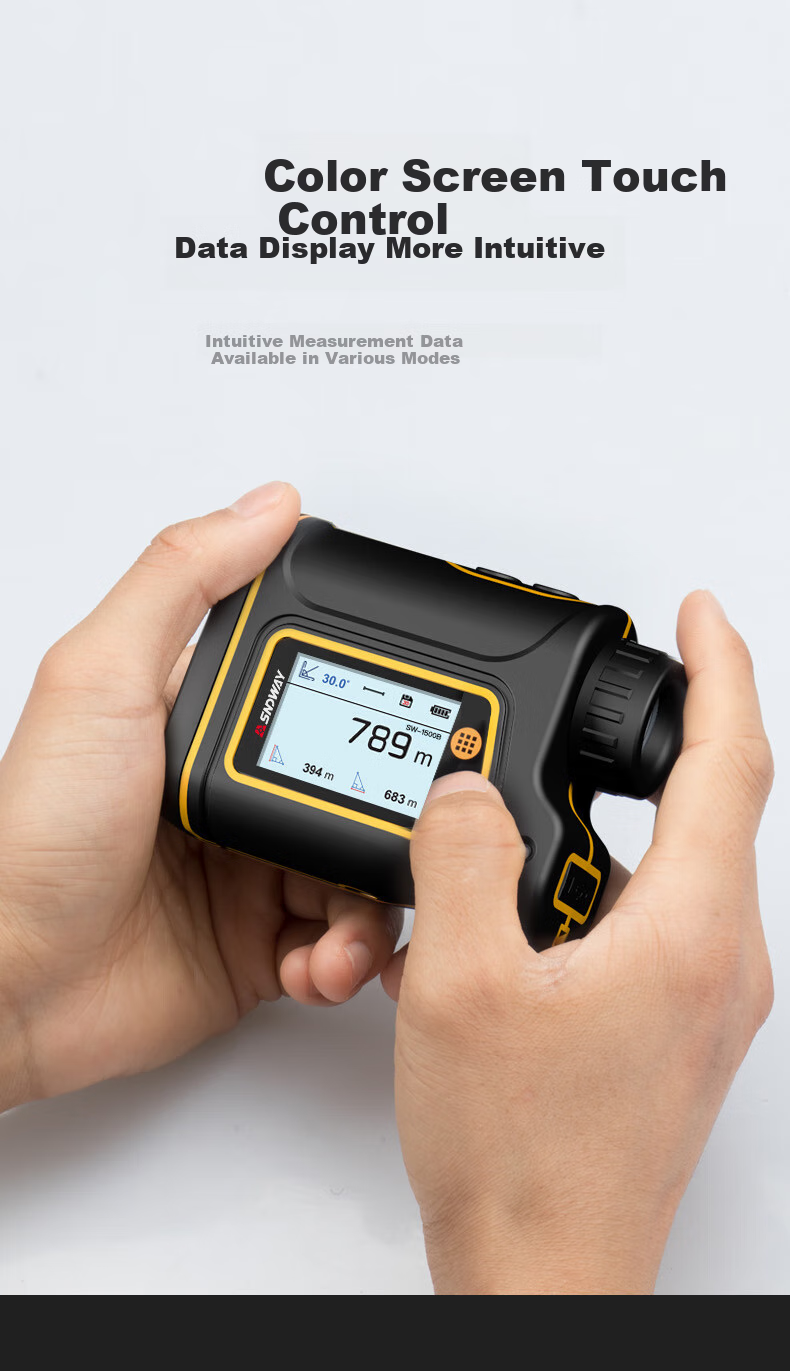 Shendawei Telescope Laser Rangefinder Outdoor High-Precision HD Display Electronic Ruler Infrared Measuring Instrument H-D1500B 9