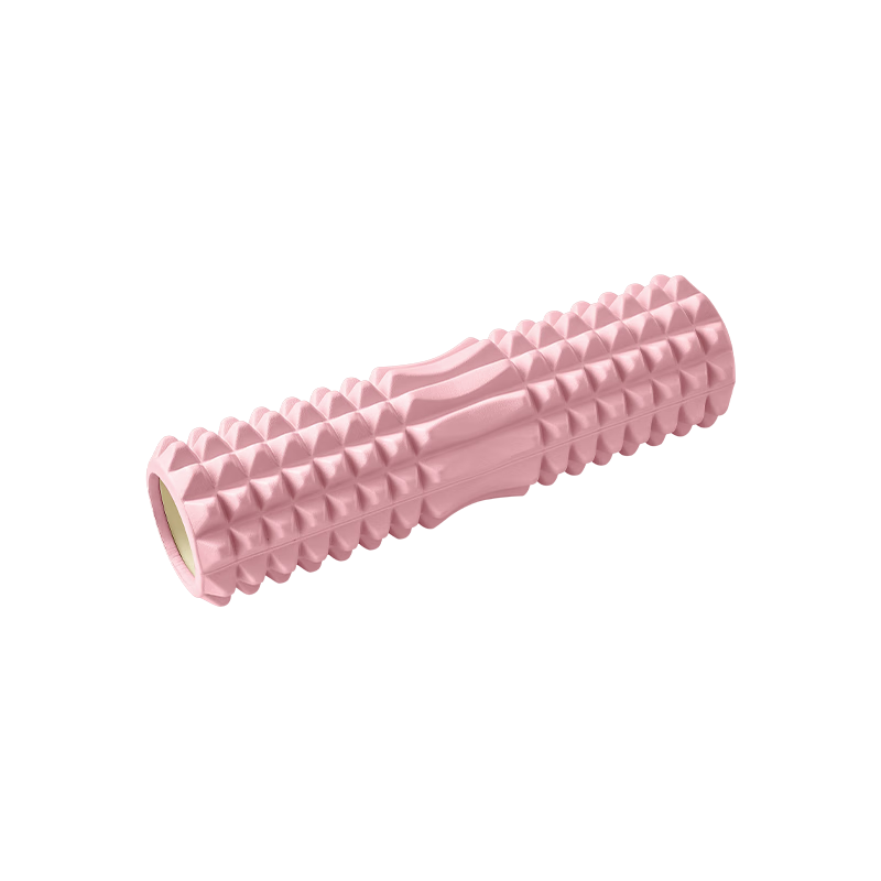 JD Jingzao Foam Roller Spiky Muscle Relaxation Leg Massage Roller Yoga Stick Fitness Equipment Pink