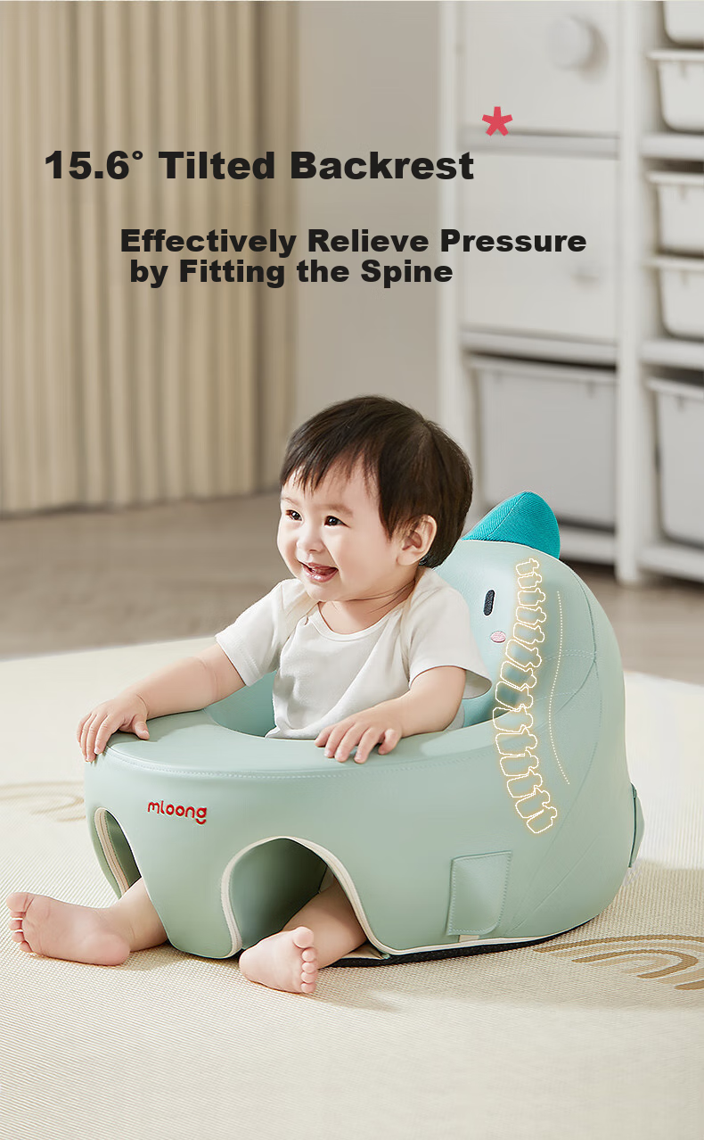 Manlong Infant High Chair Baby Home Children's Dining Chair Multifunctional Seat Dining Table Chair Kids Growth Chair 5