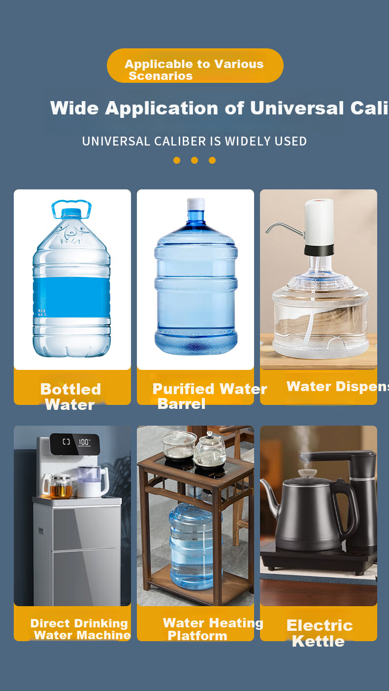 Jingwanhui Water Dispenser And Tea Bar Machine Electric Kettle Upper Water Pipe, Tea Tray And Table Bucket Water Pumping Pipe Sediment Rubber Hose, 1.4 Meters Complete Set W849 8