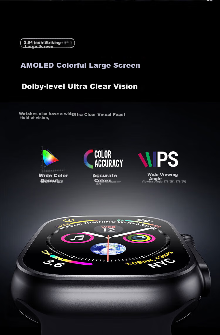 Dido S10 Huaqiangbei S9 Ultra3 Top Configuration Version Huaqiangbei Smartwatch 5G Full Network Phone Watch for Adults, Teenagers, Middle And High School Students, Children, Men, Women, Couples 3