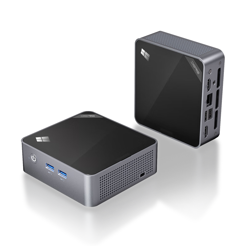 Dere Desktop Mini PC i3-8145U Business Office Compact Computer (16GB RAM + 512GB SSD)