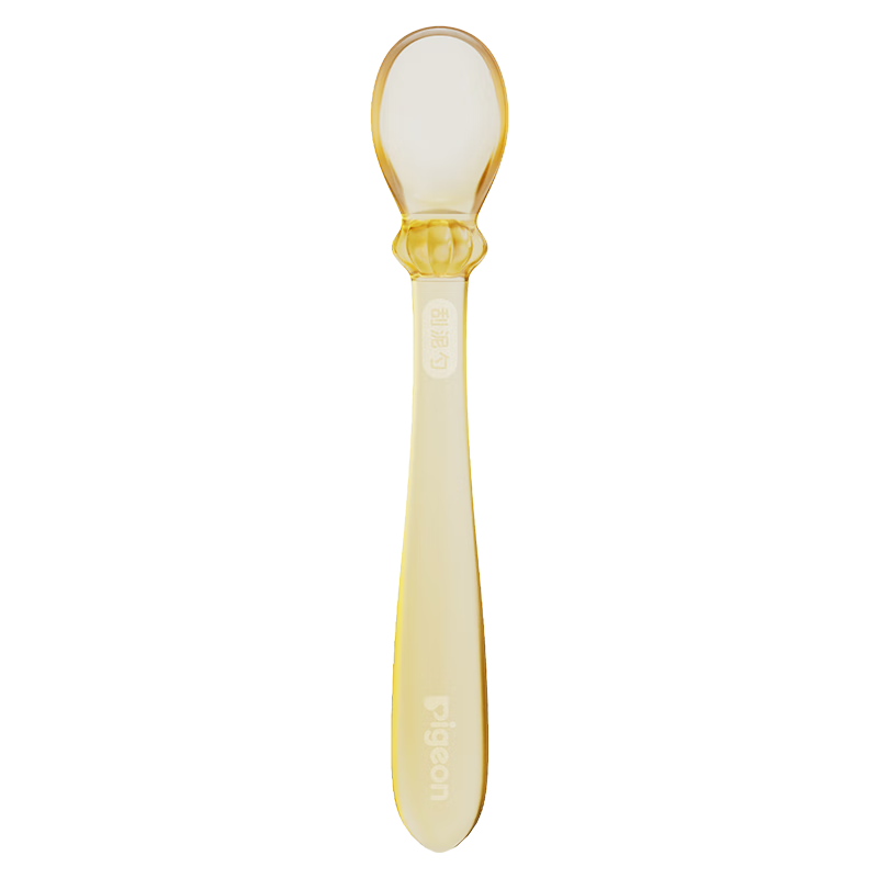 Pigeon PPSU Baby Food Spoon for Puree and Fruit, Single Pack, 6 Months+ with Lunch Box