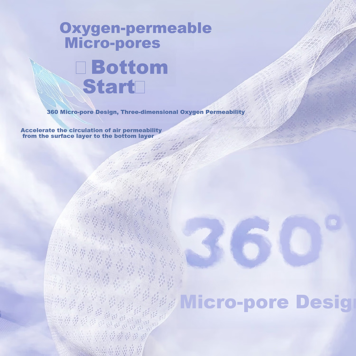 MOBEIEN [10x Cleaner Factory] Baby Breathable Quick-Absorbing Diapers, Clear Wind Pull-Up Pants, Size L, 42 Pieces