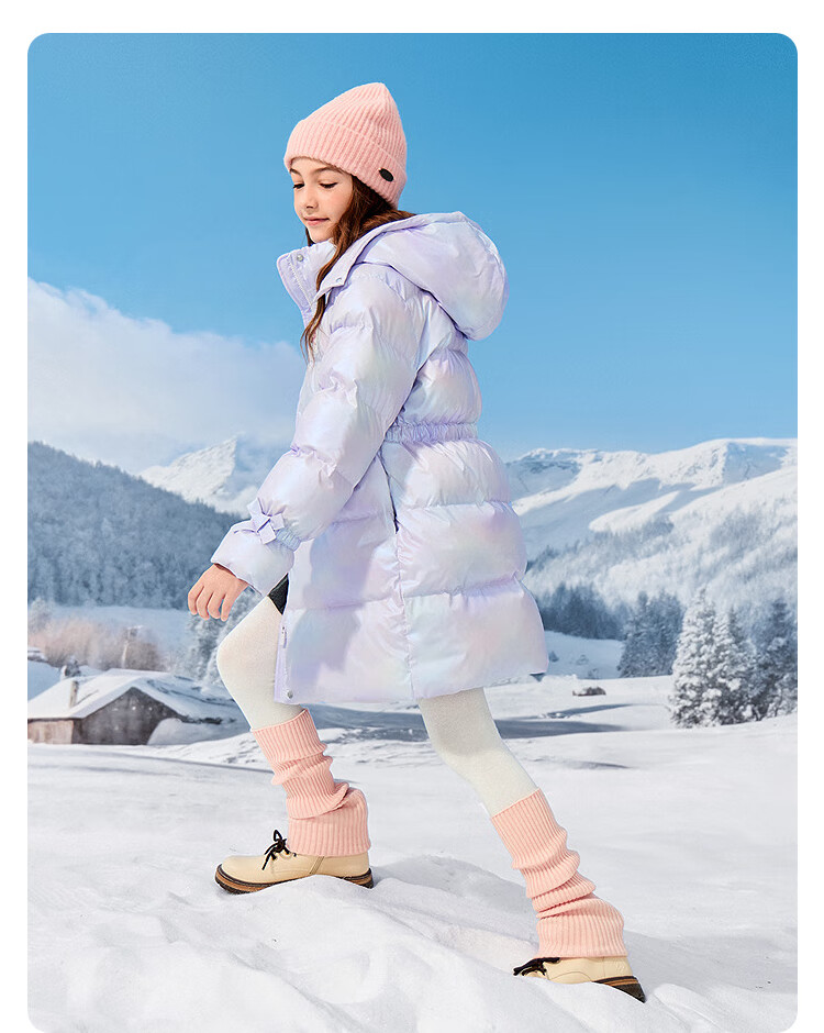 BALABALA balaOne Girls' Down Jacket 2025 New Warm Coat 208425107012 2