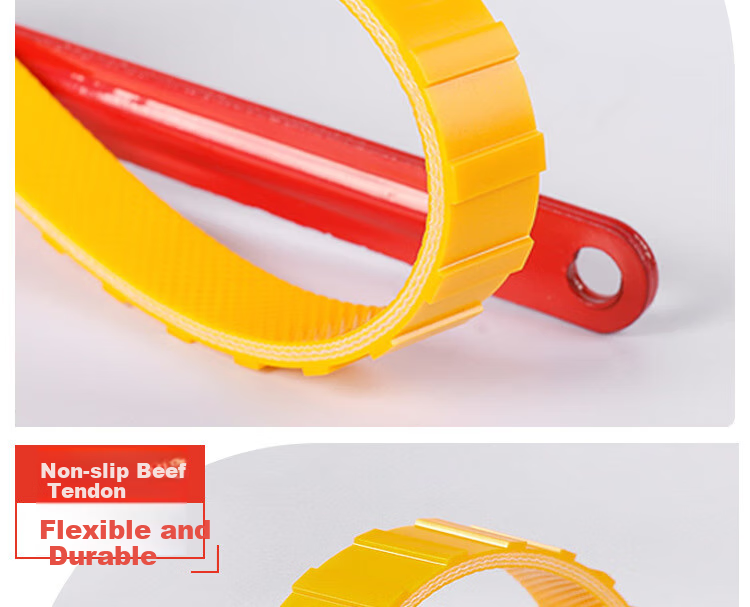 Honggong Oil Filter Wrench Universal Chain Belt Wrench Oil Change Tool Disassembly Wrench Household Tool 3