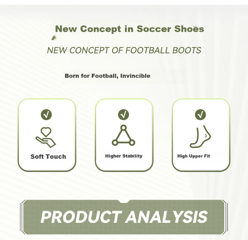 Huili Soccer Shoes with TF Turf Studs, Velcro, And No Laces for Men, Women, And Children, Suitable for School And Grass Fields, Model 595, Navy Blue, Size 31 6