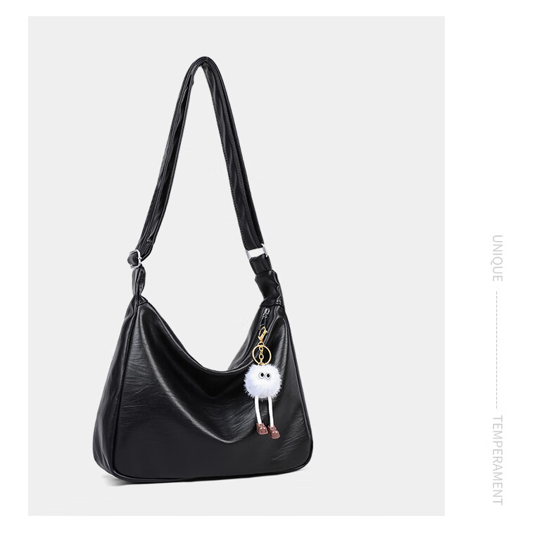 40,000 Kilometers Single Shoulder Bag Student Commuter Crossbody Tote Bag Simple Large Capacity Fashion Casual Bag for Women 9