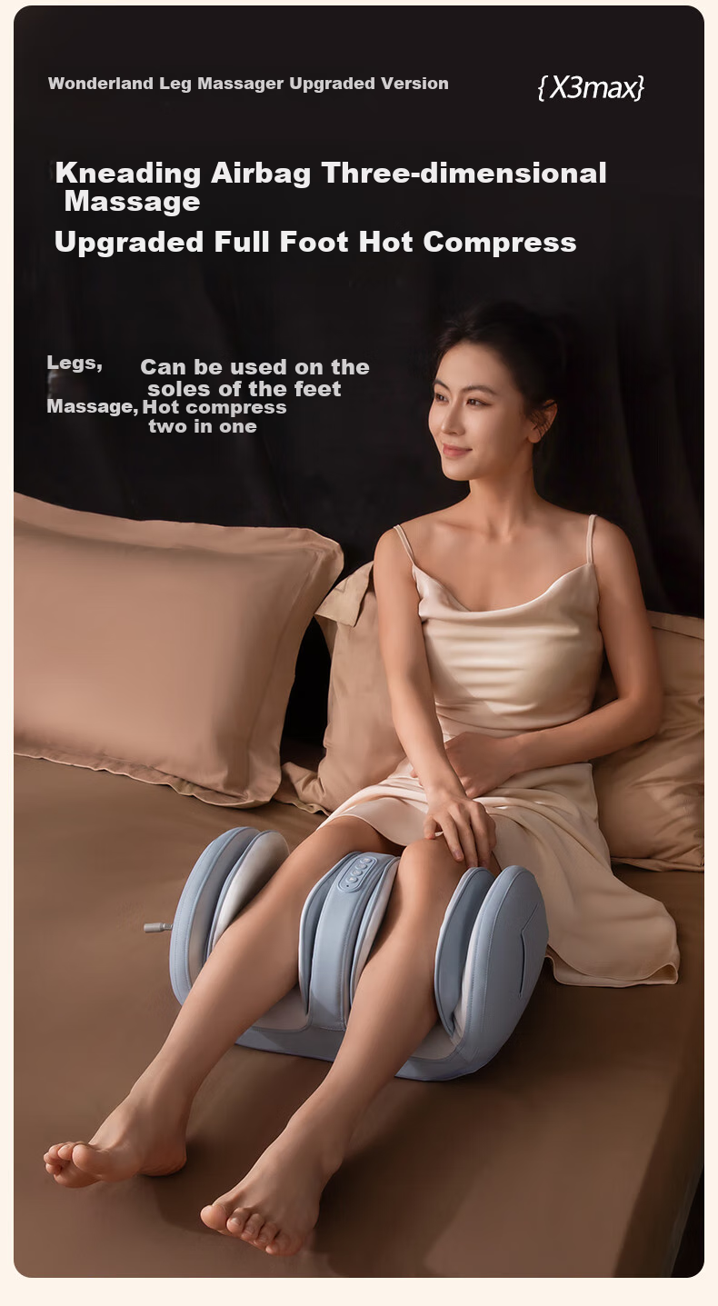 MIAOJIE [Mid-Autumn Festival Gift] X5 Leg Massager, Calf Massage Device, Airbag Kneading, Hot Compress, Leg Warmer, Muscle Relaxation, Slimming Leg Massager, Home Use, Practical 2