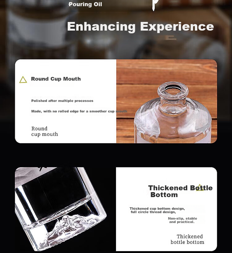 Baijie Empty Liquor Bottle, Sealed One-Jin Capacity Storage Bottle, Sealed Transparent High-End Infusion Container 9