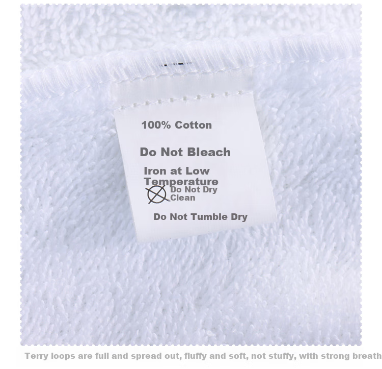 Sanli Five-Star Hotel Bathrobe, Pure Cotton, Absorbent And Quick-Drying, Adult Home Bathrobe, Men's Autumn And Winter Long Bath Towel, White, M Size 4