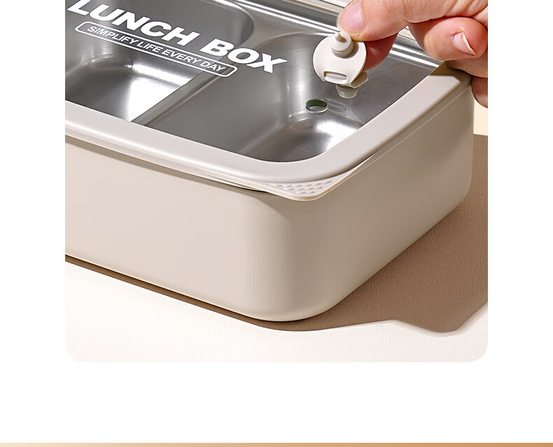 Ymer Stainless Steel Lunch Box Microwaveable Fresh-Keeping Bento Box for Office Workers [Visible Glass Large Double-Compartment] 8
