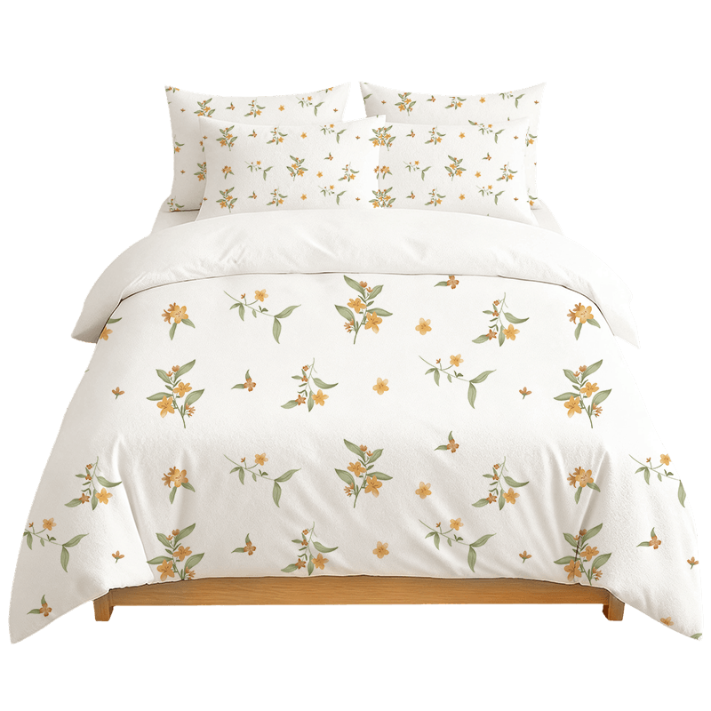 Meilicheng Disposable Bedding Set 4-Piece Thickened Disposable Bed Sheet and Duvet Cover Hotel Anti-Dirt Bedding Set 3-Piece