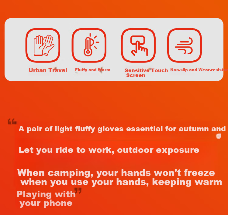 JD Original Cycling Gloves, Warm, Windproof, Cold-Resistant, for Motorcycles, Electric Bikes, And Bicycles, Suitable for Men And Women, Outdoor Gloves, Size M 3
