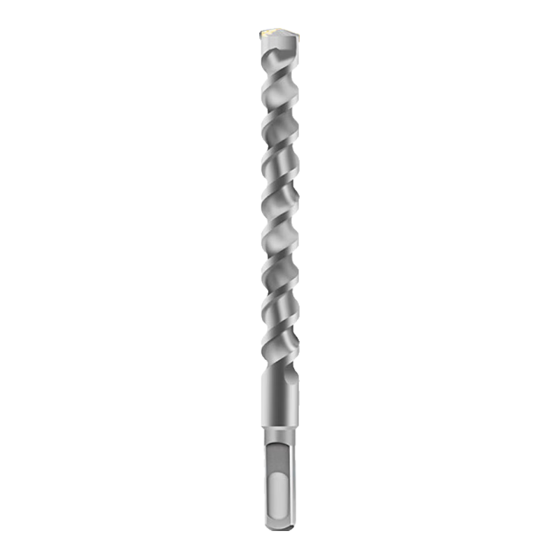 BERRYLION Extended Four-Groove SDS Plus Rotary Hammer Drill Bit for Cement Brick Wall Concrete Drilling and Slotting, Square Shank 14*350mm