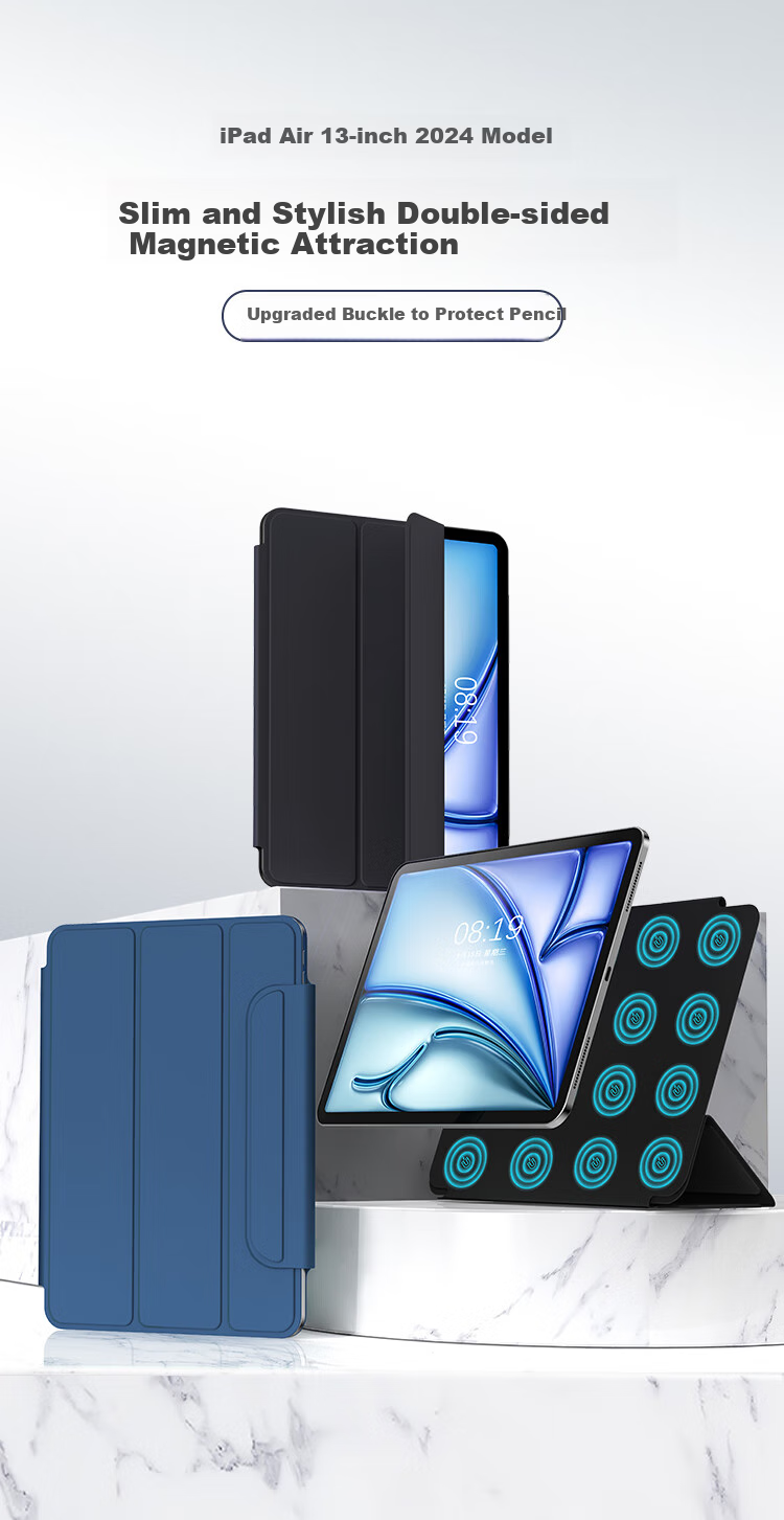 JD Original IPad 2021 Protective Case, IPad 9/8/7 Generation Tri-Fold Stand Case, 2020/2019 Model 10.2 Tablet Shockproof Slim Soft Shell, Sleep/Wake Cover, Deep Black 1