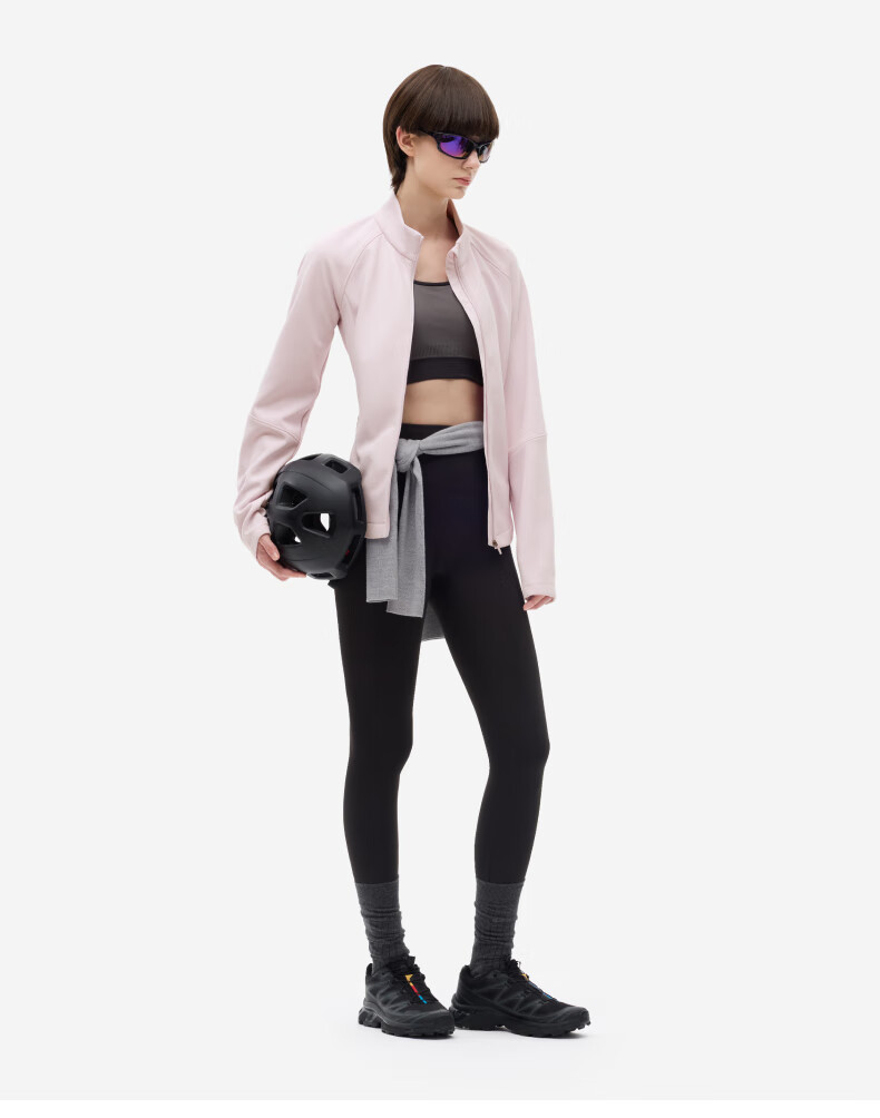 Bananain [Liu Haocun Same Style] Hot Skin 301+ Women's Stand Collar Slim Functional Outdoor Sports Jacket Autumn New 3