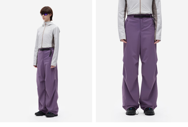 Bananain Women's Workwear Wide-Leg Pants 5 Series Thickened Fleece Casual Sports Trousers Autumn Winter Loose Fit 5