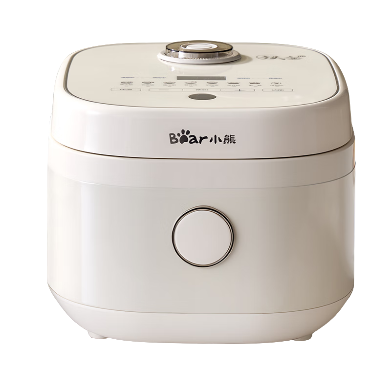 Bear Rice Cooker for 2-3 People, Healthy Non-Stick Iron Pot with Zero Fluorine, IH Three-Dimensional Heating, Smart Reservation, Multifunctional Rice Cooker 3L DFB-Q30V3