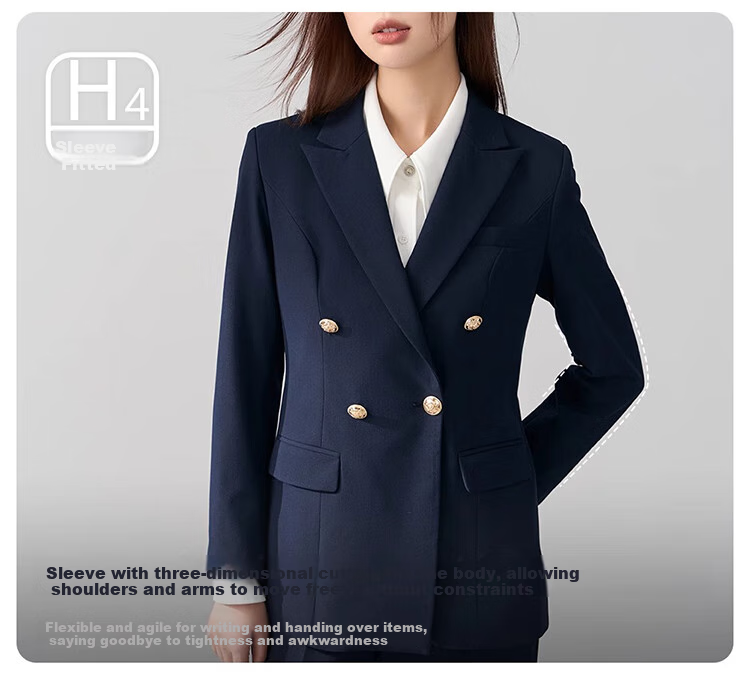 Bodexiaojie Professional Women's Suit Set, Elegant Office Attire, Formal Wear for Work Interviews And Business Meetings 11