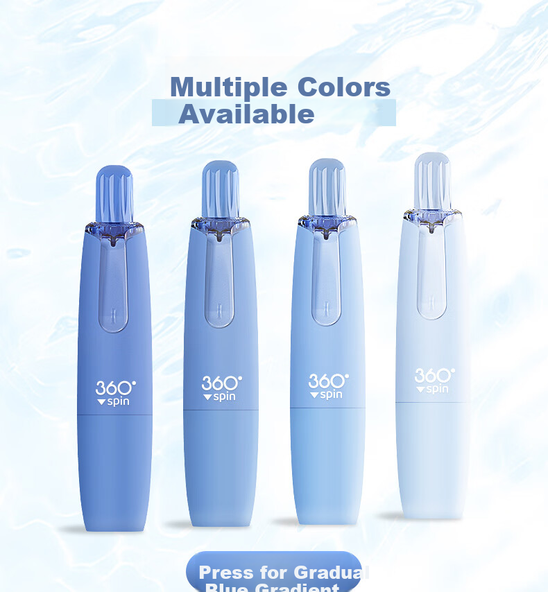 CHANGLi Gradient Push-Button Dot Glue, Aesthetically Pleasing Correction Tape, Strong Pointed Double-Sided Tape, Children's Craft Large Capacity Journal Tape, Elementary School Student Error Correction Adhesive Pen, High Viscosity 8
