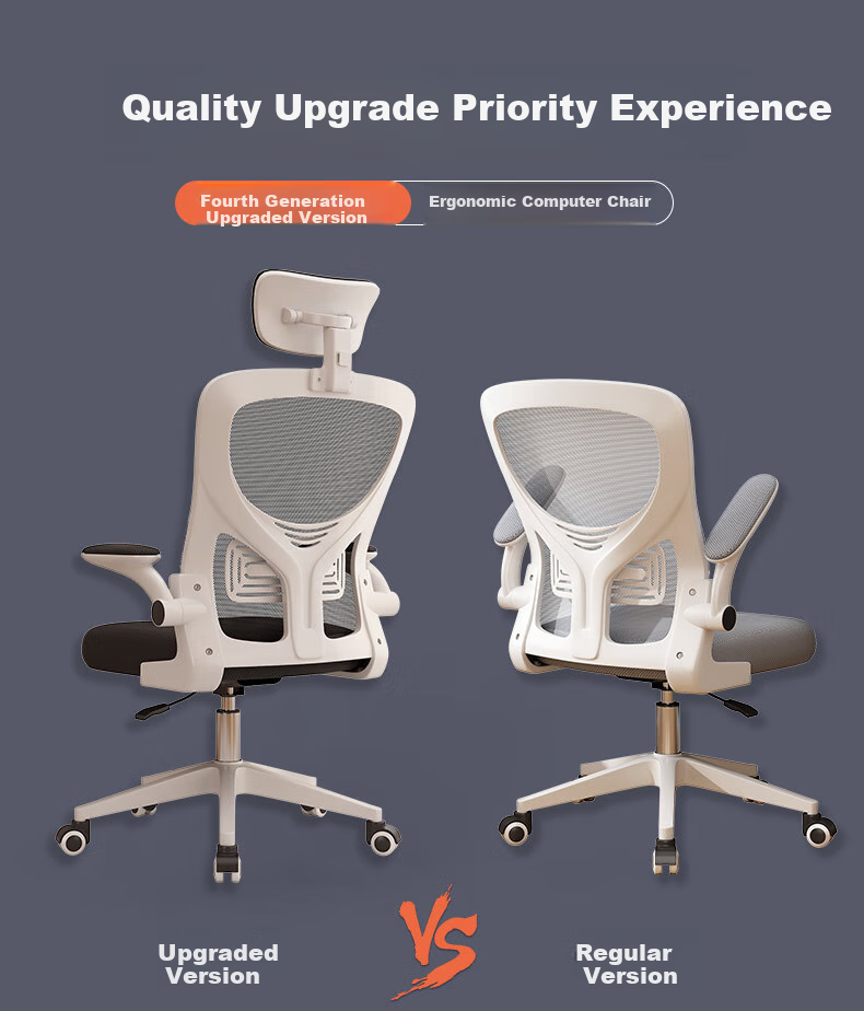 Chibailun Ergonomic Office Chair, Home And Study Chair, Adjustable Height Chair for Dormitory And Study Room, Comfortable Gaming Chair for Long Sitting 2